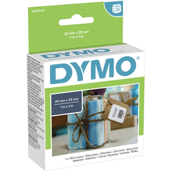 DYMO etikety v roli  S0929120 S0929120 25 x 25 mm papír bílá 750 ks přemístitelné univerzální etikety