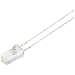 TRU COMPONENTS LED s vývody čistě bílá kulatý 5 mm 60000 mcd 15 ° 30 mA 2.9 V