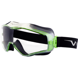 Univet 6X3 6X3-00-00 uzavřené ochranné brýle vč. ochrany proti zamlžení, vč. ochrany před UV zářením černá, zelená DIN EN 166, DIN EN 170, DIN EN 172