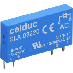 celduc® relais polovodičové relé SLD02205 4 A Spínací napětí (max.): 32 V/AC, 32 V/DC  1 ks