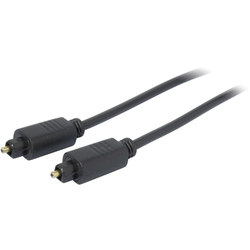 Toslink digitální audio kabel Kash 30L510 [1x Toslink zástrčka (ODT) - 1x Toslink zástrčka (ODT)], 3.00 m, černá