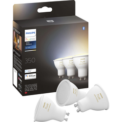 Philips Lighting Hue LED žárovka 871951434280400 Energetická třída (EEK2021): G (A - G) Hue White Ambiance GU10 Dreierpack 3x230lm GU10 12.9 W teplá až studená bílá Energetická třída (EEK2021): G (A - G)