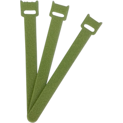 Stahovací páska se suchým zipem FASTECH® ETK-3-150-0332, (d x š) 150 mm x 13 mm, zelená, 1 ks