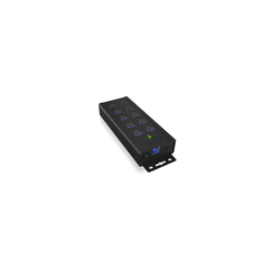 ICY BOX IB-HUB1703-QC3 10 portů USB 3.0 hub  černá