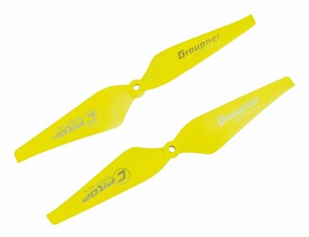 Graupner/SJ Graupner COPTER Prop 9x4 pevná vrtule (2ks.) - žluté