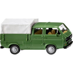 Wiking 0293 09 H0 Volkswagen T3 dvojité kabiny - gravově zelená