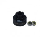 VENTILATED Z16 CLUTCH BELL WITH BEARINGS, ULTIMATE RACING, 