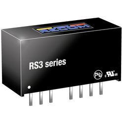 RECOM  RS3-1215S  DC/DC měnič napětí do DPS    15  200 mA  3 W  Počet výstupů: 1 x  Obsahuje 1 ks