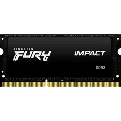 Kingston FURY Impact RAM modul pro notebooky DDR3L 4 GB 1 x 4 GB  1866 MHz 204pinový SO-DIMM CL11 KF318LS11IB/4