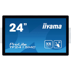 Iiyama ProLite TF2415MC dotykový monitor Energetická třída (EEK2021): F (A - G)  60.5 cm (23.8 palec) 1920 x 1080 Pixel 16:9 16 ms HDMI™, VGA, DisplayPort, RJ45 , jack VA LED