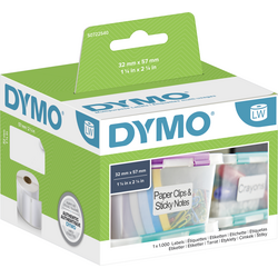 DYMO etikety v roli  11354 S0722540 57 x 32 mm papír bílá 1000 ks permanentní  univerzální etikety