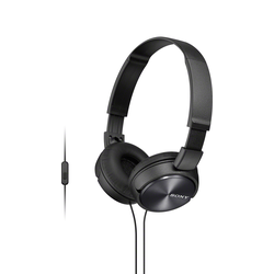 Sony MDR-ZX310AP  sluchátka On Ear  kabelová  černá  headset, složitelná