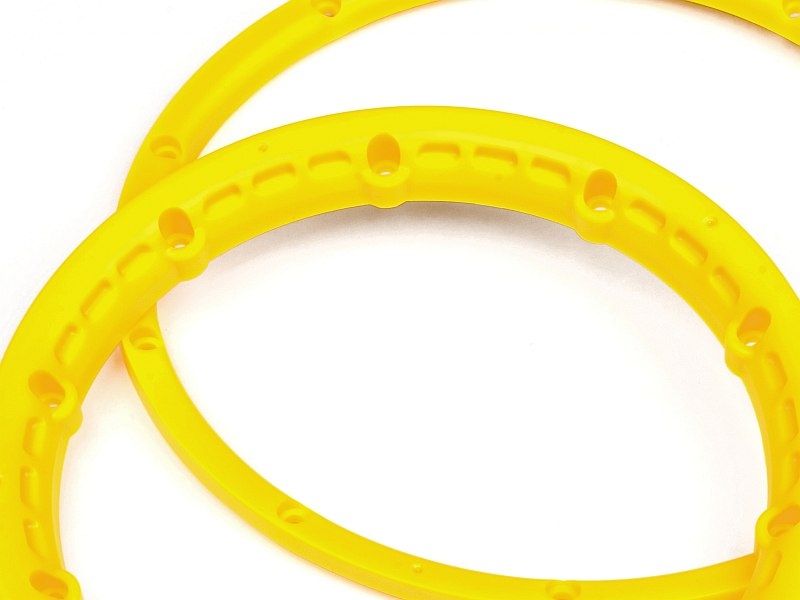 Pojistný kroužek kola, žlutý 2ks HPI