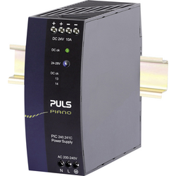 PULS  Piano  síťový zdroj na DIN lištu    24 V/DC  10 A  240 W  Počet výstupů:1 x    Obsahuje 1 ks