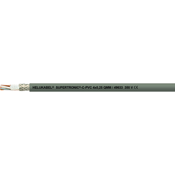 Helukabel 49622 kabel pro energetické řetězy S-TRONIC®-C-PVC 4 x 0.14 mm² šedá 100 m