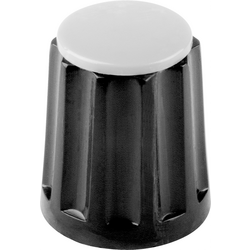 Mentor  330.3  330.3  otočný knoflík    černá  (Ø x v) 11.8 mm x 13 mm  1 ks