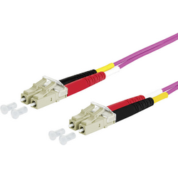 Metz Connect 151S1JOJO20E optické vlákno optické vlákno kabel [2x zástrčka LC - 2x zástrčka LC] 50/125 µ Multimode OM4 2.00 m