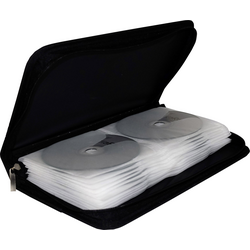MediaRange  taška na CD 48 CD/DVD/Blu-ray Nylon® černá 1 ks (š x v x h) 289 x 49 x 161 mm BOX51