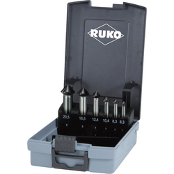 RUKO 102790EPRO sada záhlubníků 6dílná 6.3 mm, 8.3 mm, 10.4 mm, 12.4 mm, 16.5 mm, 20.5 mm HSS 1 sada