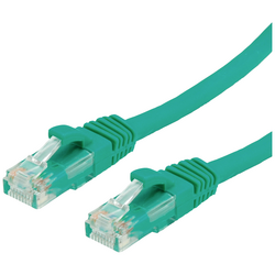 Value 21.99.1073 RJ45 síťové kabely, propojovací kabely CAT 6 U/UTP 7.00 m zelená  1 ks
