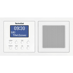 TechniSat UP 1 vestavěné rádio DAB+, FM Bluetooth   bílá