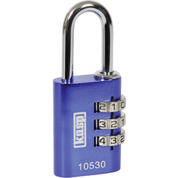 Kasp K10530BLUD visací zámek 30 mm    modrá na heslo