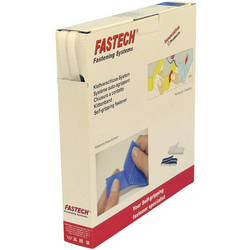 FASTECH® B10-SKL000025 pásek se suchým zipem zalepení hotmelt  háčková a flaušová část (d x š) 25 m x 10 mm bílá 25 m