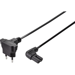 Sygonix SY-5043506 napájecí síťový kabel  černá 5.00 m