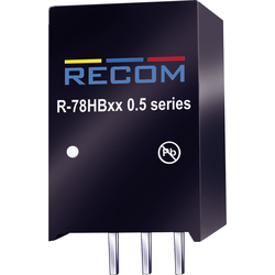RECOM  R-78B12-1.0  DC/DC měnič napětí do DPS    12 V/DC  1 A  12 W  Počet výstupů: 1 x  Obsahuje 1 ks