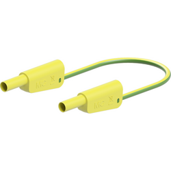 Stäubli SLK-4A-F25 měřicí kabel [ - ] 50 cm, žlutá, zelená, 1 ks
