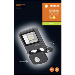 LEDVANCE ENDURA® FLOOD Sensor Warm White L 4058075292154 venkovní LED reflektor s PIR detektorem  10 W teplá bílá