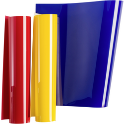 Cricut Everyday Iron-On fólie červená, žlutá, modrá