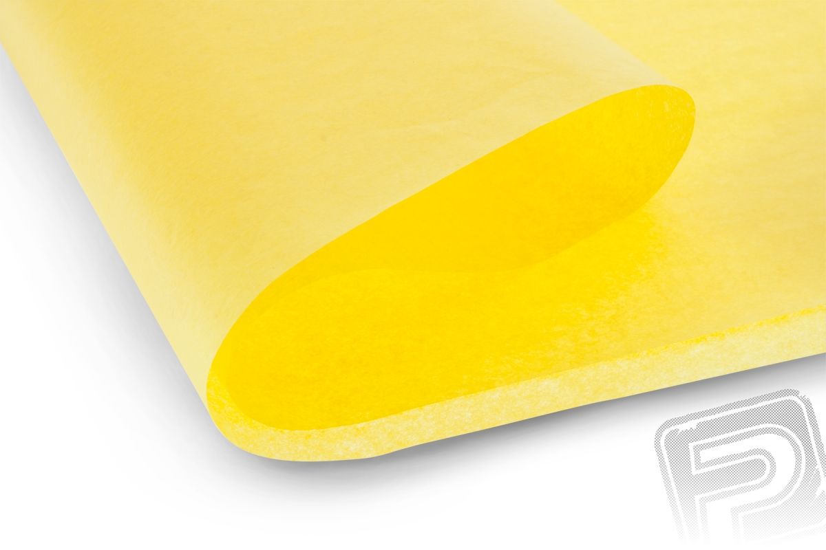 Potahový papír žlutý 50,8x76,2cm DUMAS