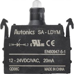 TRU COMPONENTS SA-LDYM LED kontrolka žlutá 12 V, 24 V 1 ks