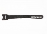 Stahovací pásek suchým zipem 150mm GRAUPNER , černý (10ks) Graupner/SJ