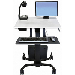 Ergotron TeachWell Mobile Digitale Workspace (MDW) 1násobné Mobilní pracoviště pro PC pro práci v sedě nebo ve stoje 17,8 cm (7") - 81,3 cm (32") pevný