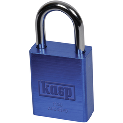 Kasp K14040BLUD visací zámek 38 mm zámky s různými klíči   modrá