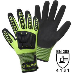 L+D Griffy SKELETTO 1200-8-9 nitril pracovní rukavice  Velikost rukavic: 9 EN 388 CAT II 1 pár