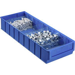 Allit 456570 otevřený skladovací box   (d x š x v) 185 x 500 x 81 mm modrá 1 ks