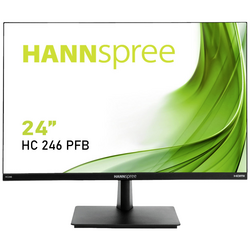 Hannspree HC246PFB LED monitor 61 cm (24 palec) Energetická třída (EEK2021) D (A - G) 1920 x 1200 Pixel WUXGA 5 ms VGA, HDMI™, DisplayPort, Audio-Line-in  ADS LED