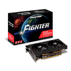 Powercolor grafická karta AMD Radeon RX 6500 XT Fighter 4 GB SDRAM GDDR6 PCIe  HDMI™, DisplayPort přetaktovaná