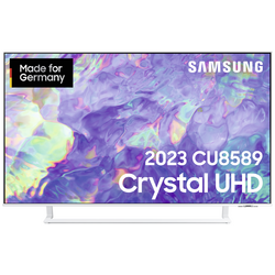 Samsung Crystal UHD 4K CU8589 LED TV 108 cm 43 palec Energetická třída (EEK2021) G (A - G) CI+, DVB-C, DVB-S2, DVBT2 HD, UHD, WLAN, Smart TV bílá