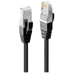 LINDY 45607 RJ45 síťové kabely, propojovací kabely CAT 6 S/STP 10.00 m černá  1 ks