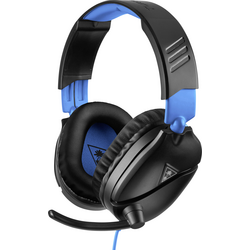 Turtle Beach Ear Force Recon 70P Gaming Sluchátka Over Ear kabelová stereo černá, modrá  regulace hlasitosti, Vypnutí zvuku mikrofonu