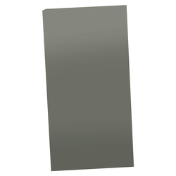 Strapubox Tworzywo sztuczne.Płyta czołowa: 215x111x2 mm, szara čelní panel  (d x š x v) 215 x 111 x 2 mm plast  1 ks