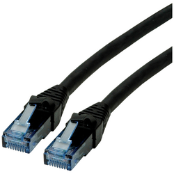 Roline 21.15.2752 RJ45 síťové kabely, propojovací kabely CAT 6A U/UTP 2.00 m černá  1 ks