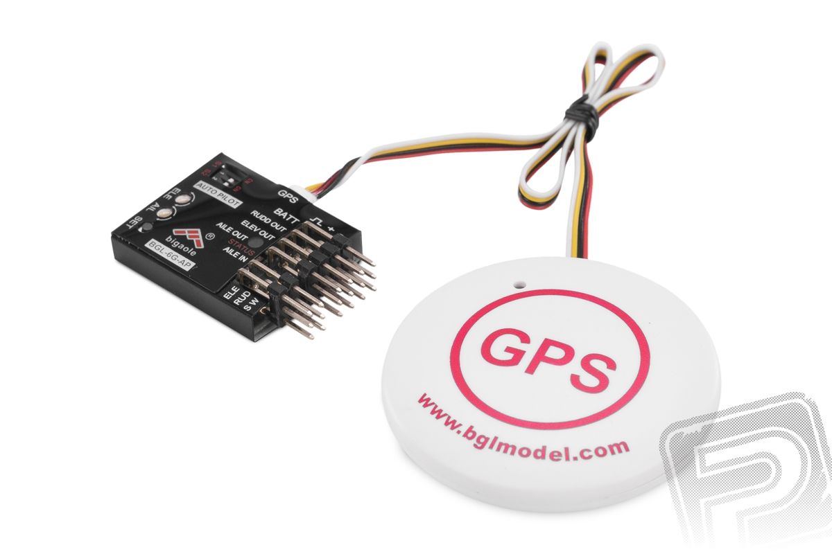 BG Autopilot s GPS pro letadla 6-osý - (6G-AP)