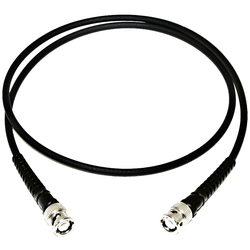 Mueller Electric BU-P2249-C-12 měřicí kabel [BNC zástrčka - BNC zástrčka] 0.3 m, černá, 1 ks