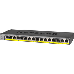 NETGEAR  GS116LP-100EUS  GS116LP  síťový switch  16 portů    funkce PoE