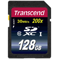 Transcend Premium paměťová karta SDXC 128 GB Class 10